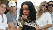 Luciano Huck e Ashton Kutcher; Rihanna; Sabrina Sato e João Vicente de Castro - Felipe Panfili / AgNews