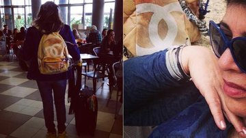Roberta Miranda usa mochila 'destruída' que vale R$ 8 mil - Reprodução/ Instagram