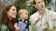 Família real: Kate Middleton, príncipe George e príncipe William - Reuters
