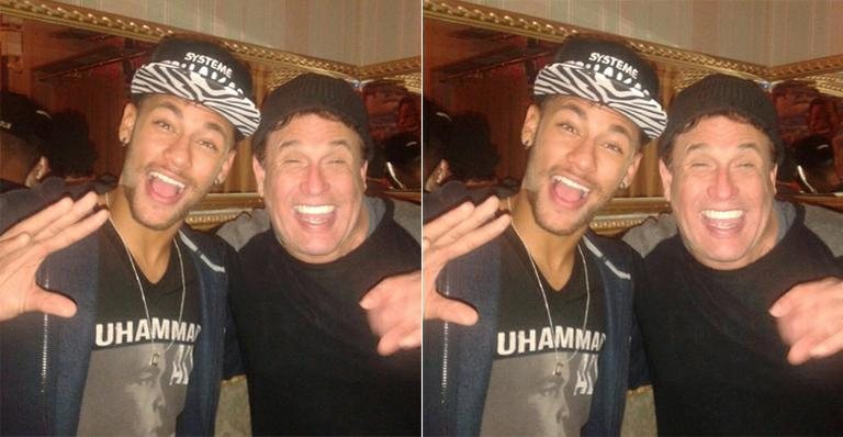 Neymar e Sérgio Mallandro - Instagram/Reprodução
