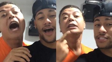 Neymar aparece cantando 'Muda de Vida' em vídeo - Reprodução/ Instagram