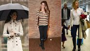 Roupa para dia de chuva: famosas inspiram looks para se proteger sem perder o estilo - Foto-montagem
