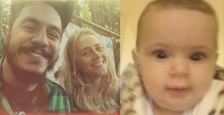 Marcelo D2 com a mulher e a neta - Reprodução / Instagram