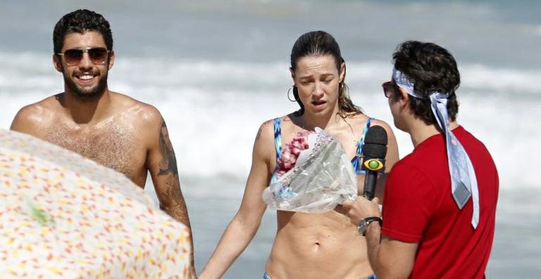 Luana Piovani se desentende com turma do Pânico - Gil Rodrigues/PhotoRio News