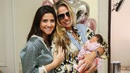 Patricia Salvador apresenta a filha recém-nascida - Manuela Scarpa/ PhotoRioNews