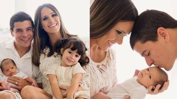 Fernanda Pontes e Diogo Boni com os filhos - Bianca Schaefer