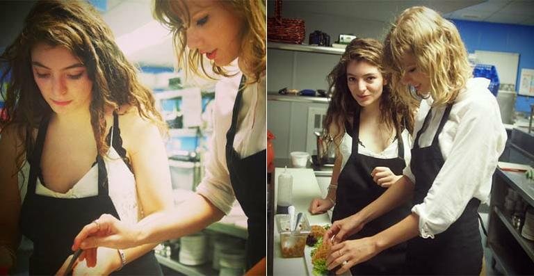 Lorde e Taylor Swift - Reprodução / Instagram