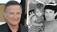 Robin Williams com a filha, Zelda - Getty Images; Reprodução / Instagram
