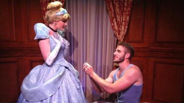 Rapaz pede princesas da Disney em casamento - Twitter/Reprodução