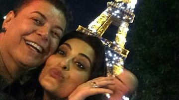 Juliana Paes janta com David Brazil em Paris e conta fica em R$ 2.000 - Instagram/Reprodução