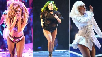 Lady Gaga aparece gordinha em sua turnê pelo Canadá - AKM-GSI/SplashNews
