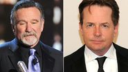 Robin Williams e Michael J. Fox - Foto-montagem