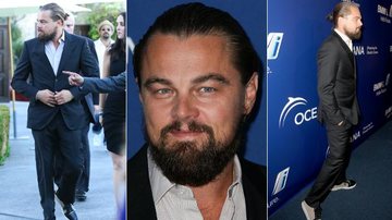 Leonardo DiCaprio aparece barbudo e com cabelão - AKM-GSI/SplashNews
