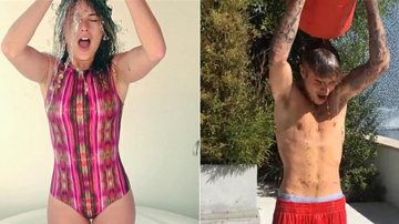 Fê Paes Leme e Bieber: banho de água fria em campanha - Instagram/Reprodução