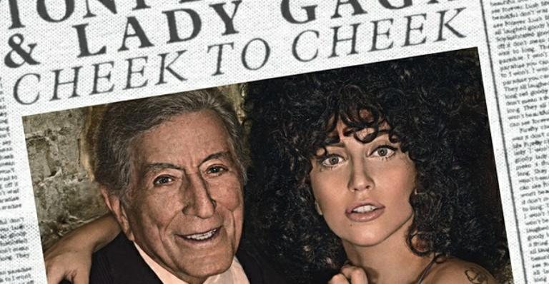 Lady Gaga divulga capa de seu novo álbum com cantor Tony Bennett - Reprodução