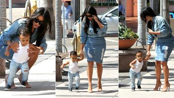 Kim Kardashian: os primeiros passos de North West - AKM-GSI / AKM-GSI