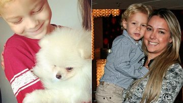 Davi Lucca ganha cachorrinha de estimação - Instagram/Reprodução e Manuela Scarpa/Fotorionews