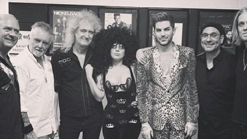 Lady Gaga faz participação em show do Queen - Reprodução / Instagram