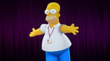 Homer Simpson faz desafio do balde de gelo - Getty Images