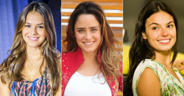 Bruna Marquezine, Fernanda Vasconcellos e Isis Valverde - Divulgação / TV Globo