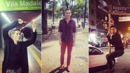 Christian Chávez em São Paulo - Instagram/Reprodução