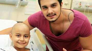 Luan Santana visita hospital do câncer de Barretos - Instagram/Reprodução