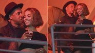 Beyoncé e Jay-Z durante festival de música em Los Angeles - Getty Images