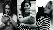 Atrizes fotografam com seus pets para campanha de incentivo à adoção de gatos - Rafael Pavarotti/Divulgação