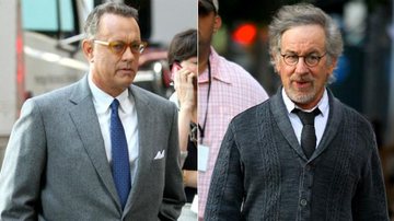 Tom Hanks aparece envelhecido em set do novo filme de Steven Spielberg - AKM-GSI