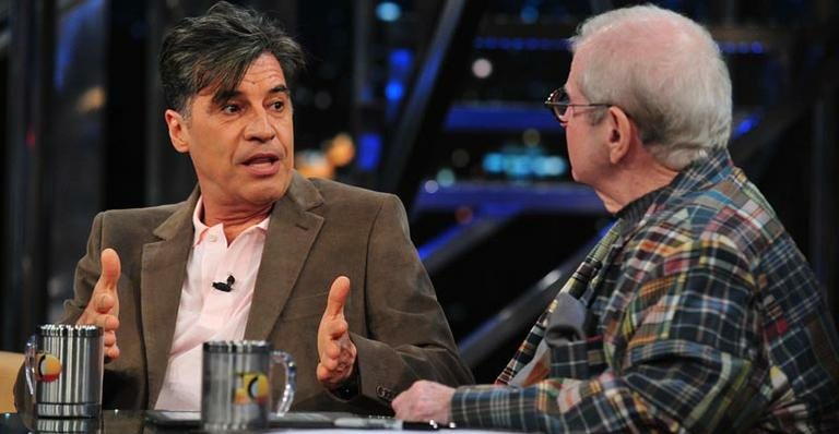 Paulo Betti e Jô Soares - TV Globo