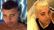 Filho de Naldo, Pablo Jorge platina o cabelo - Reprodução/ Instagram