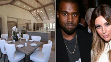 Conheça a mansão de US$ 20 milhões de Kim Kardashian e Kanye West - AKM-GSI e Getty Images