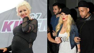 Christina Aguilera exibe boa forma cinco semanas após dar à luz - Getty Images e AKM-GSI/Splash