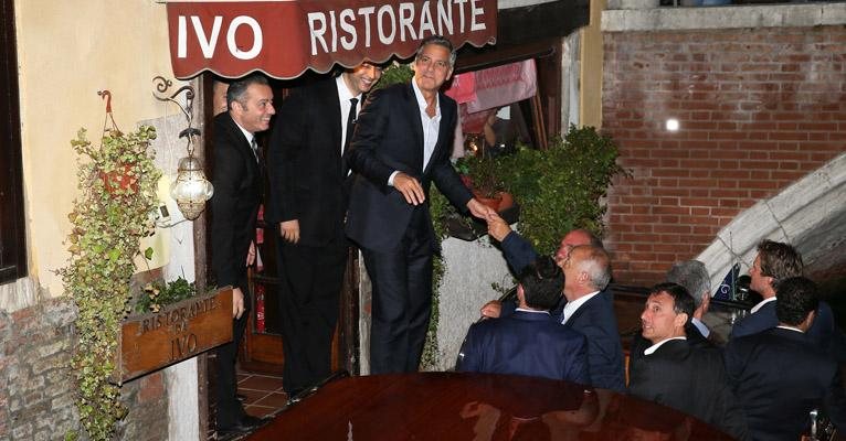 George Clooney: despedida de solteiro em Veneza - AKM-GSI