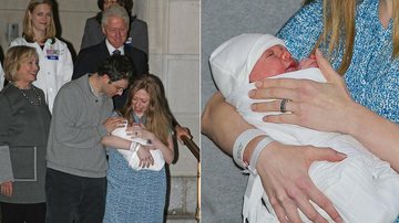Chelsea Clinton deixa a maternidade com a filha, Charlotte - Splash News/AKM-GSI / AKM-GSI