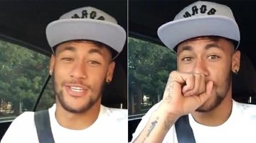 Neymar canta em vídeo - Instagram/Reprodução