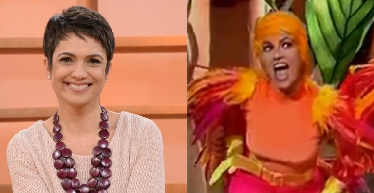 Sandra Annenberg é frequentemente confundinda com Ciça Meirelles, que participou do Castelo  Rá-Tim-Bum - TV Globo e Reprodução / YouTube