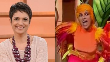 Sandra Annenberg é frequentemente confundinda com Ciça Meirelles, que participou do Castelo  Rá-Tim-Bum - TV Globo e Reprodução / YouTube