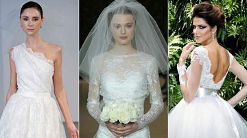 Saiba qual é o sutiã certo para cada modelo de vestido de noiva - Foto-montagem