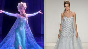 Disney lança vestido de noiva inspirado em Frozen - Reprodução/ Getty Images