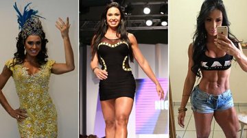 Gracyanne Barbosa fala sobre mudanças em seu corpo - TV Globo, Photo Rio News e Instagram