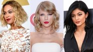 Beyoncé, Taylor Swift e Kylie Jenner: adeptas do ombré lips - Getty Images