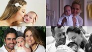 Momento fofura: veja 20 filhos de famosos que nasceram em 2014 - Foto-montagem