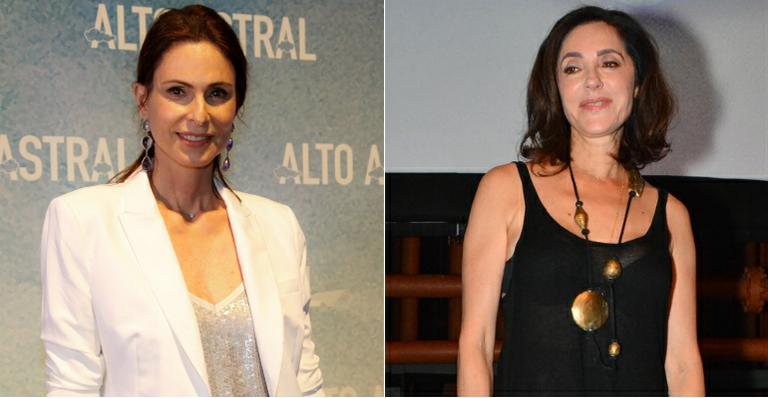 Silvia Pfeifer e Christiane Torloni - Foto Rio News