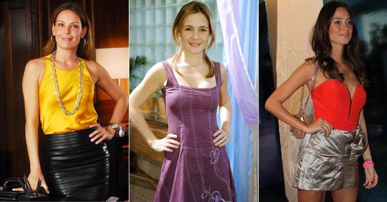 Magras de ruim. 12 famosas brasileiras que nunca engordam, como Adriana Esteves - Divulgação/TV Globo/AgNews