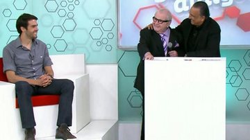 Jô Soares invade programa de Galvão Bueno - Reprodução/ SportTV