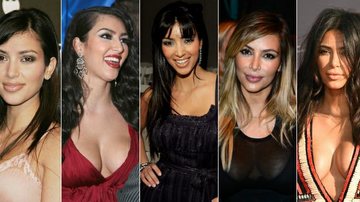 As transformações de Kim Kardashian - Getty Images