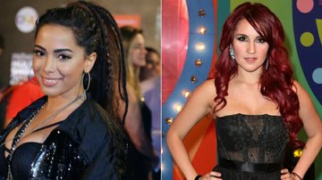 Anitta perde disputa para Dulce María e fica fora do EMA - AgNews e Getty Images