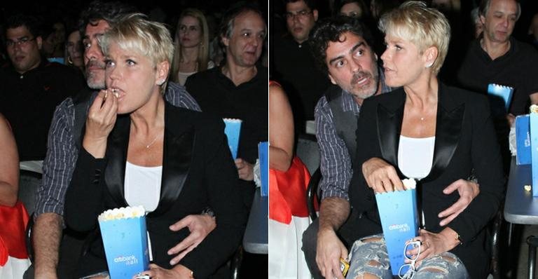 Xuxa e Junno assistem ao show de Victor e Leo no Rio de Janeiro - GRAÇA PAES/PHOTO RIO NEWS