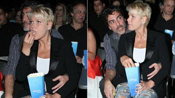 Xuxa e Junno assistem ao show de Victor e Leo no Rio de Janeiro - GRAÇA PAES/PHOTO RIO NEWS